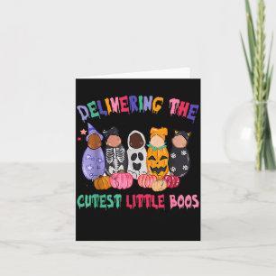 Delivering The Cutest Boos Labor And Delivery Hall Card