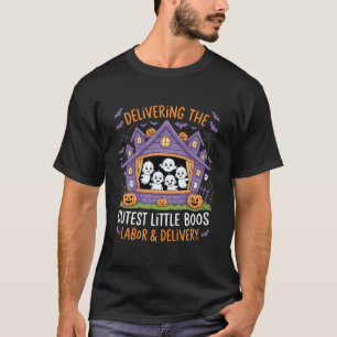 Delivering The Cutest Boos Labour & Delivery Hallo T-Shirt