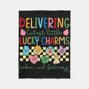 Delivering The Cutest Little Lucky Charms Labour A Fleece Blanket