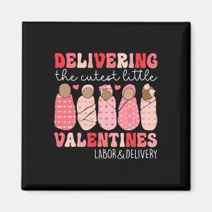 Delivering The Cutest Little Valentines Labour Del Magnet