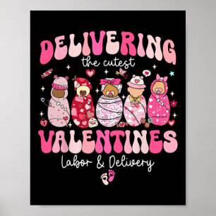 Delivering The Cutest Sweethearts Valentine Landd Poster