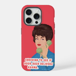 Delivers karma. iPhone 15 pro case