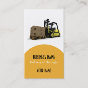Delivery and Haulage Business Card