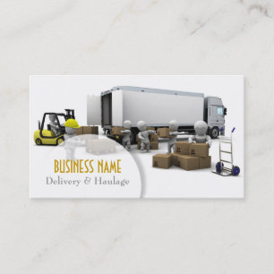 Delivery and Haulage Business Card