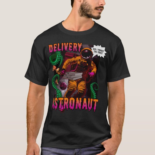 Delivery Astronaut T-Shirt (Front)
