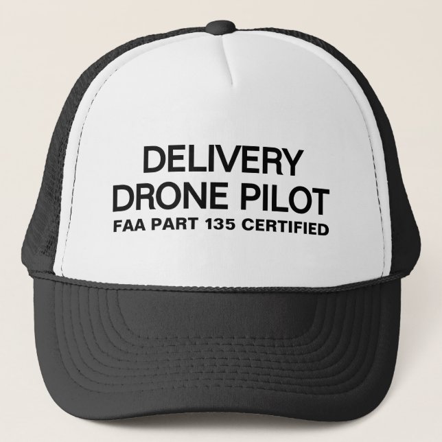 Delivery Drone Pilot™ Trucker Hat (Front)