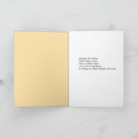 Delivery Greeting Card