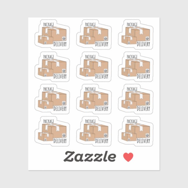 Delivery Mail Package Shipment Reminder Planner (Sheet)