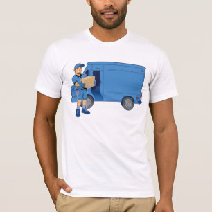 Delivery Man And Van T-Shirt