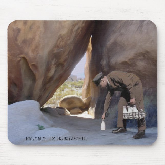 Delivery Mouse Pad (Front)