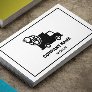 Delivery Moving Service Truck Transportation  Business Card