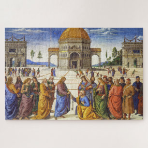 Delivery of the Keys Pietro Perugino Jigsaw Puzzle