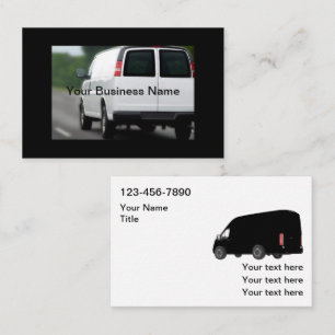 Delivery Or Home Services Business Cards