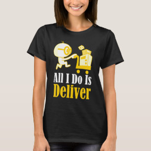 Delivery Service Package Deliverer Postman T-Shirt