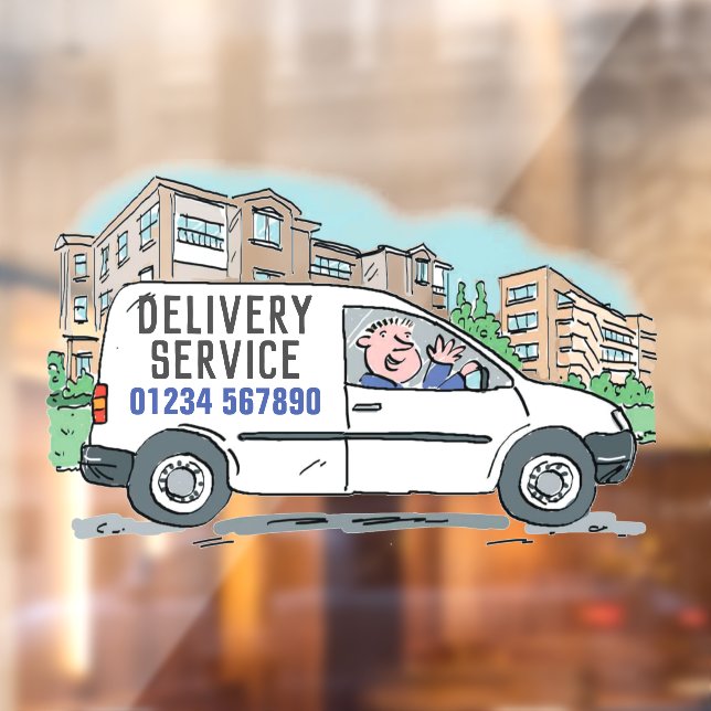 Delivery Service with Phone Number (Sheet 2)