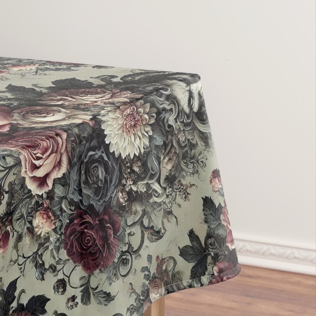 🩸 Dellamorte Dellamore – Gothic Large Pattern Tablecloth (In Situ)