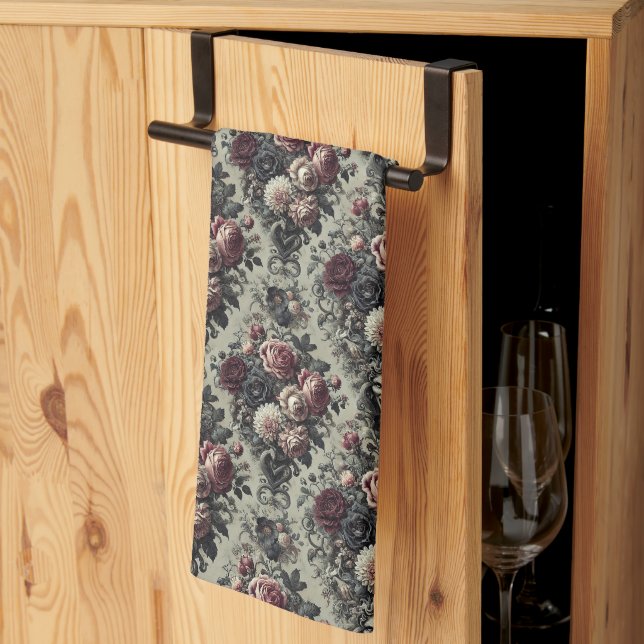 Dellamorte Dellamore – Gothic Victorian Tea Towel (Thirds Fold)