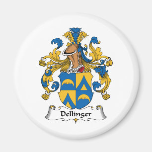 Dellinger Family Crest Magnet