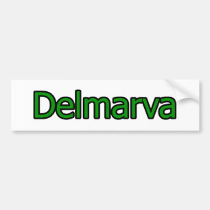 Delmarva Text Logo Bumper Sticker