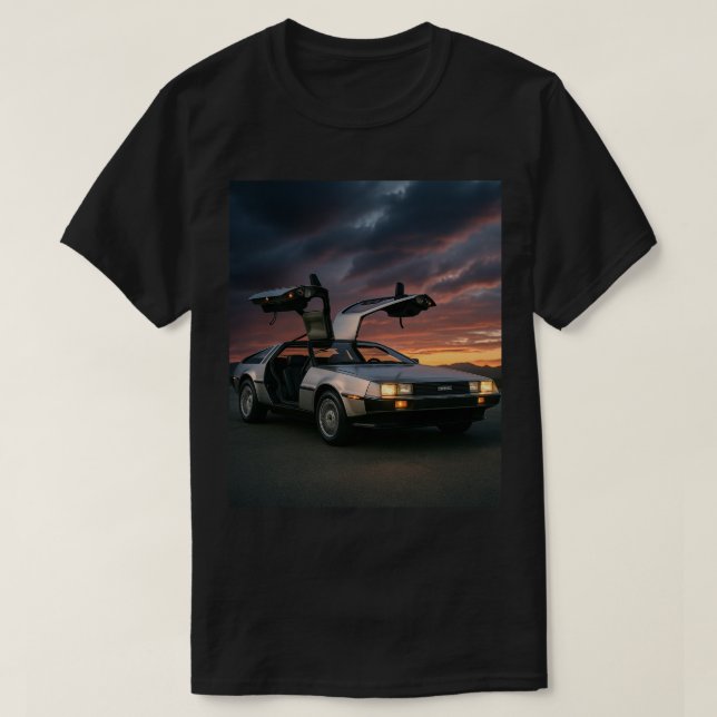 DeLorean T-Shirt (Design Front)