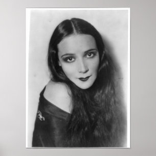 Delores Del Rio Early Mexican Hollywood Film Star Poster