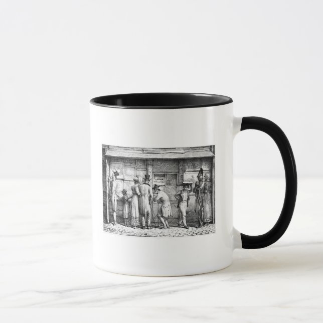 Delpech's Lithographic Print Shop, c.1818 Mug (Right)