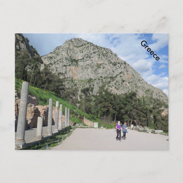 Delphi, Greece Postcard (Front)