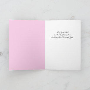Delphine’s Light Sympathy Card