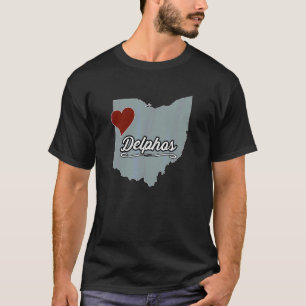 Delphos Ohio OH City State USA Cute Souvenir T-Shirt