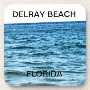 Delray Beach Florida Ocean Horizon View Coaster