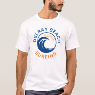 Delray Beach Florida Surfing T-Shirt