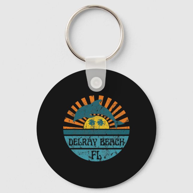 Delray Beach  Key Ring (Front)
