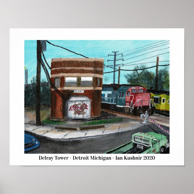 Delray Tower Poster (Front)