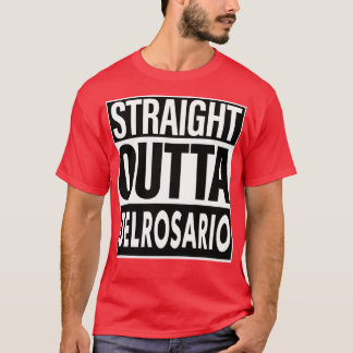 Delrosario Name Straight Outta Delrosario T-Shirt