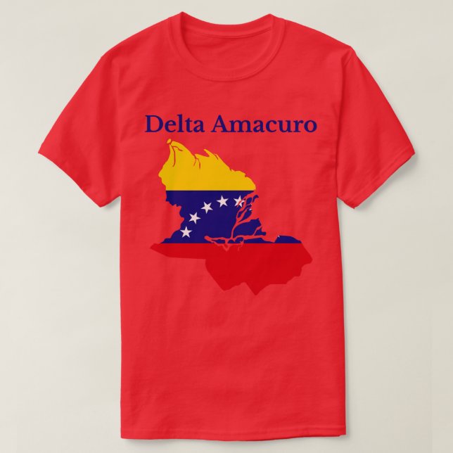 Delta Amacuro State Venezuela T-Shirt (Design Front)