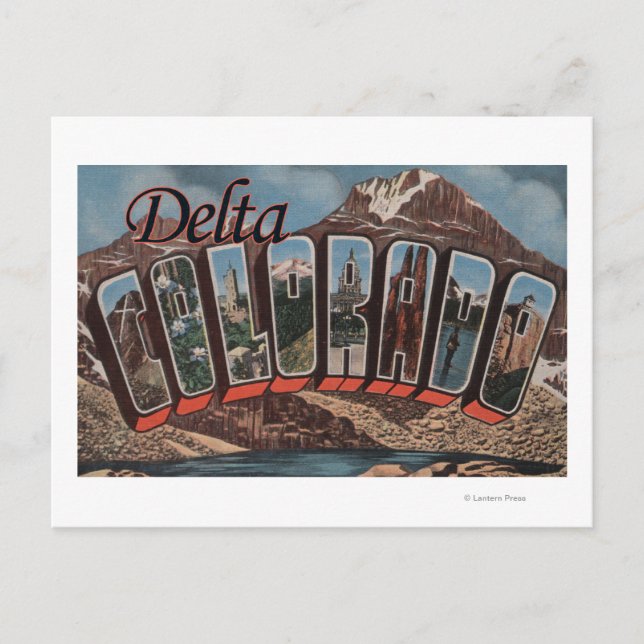 Delta, ColoradoLarge Letter ScenesDelta, CO Postcard (Front)