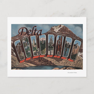 Delta, ColoradoLarge Letter ScenesDelta, CO Postcard