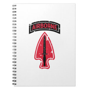 Delta Force "Special Forces" Distressed Notebook