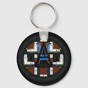 Delta Quadra Socionics-inspired keychain