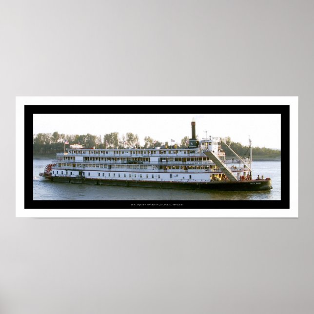 Delta Queen Riverboat Poster (Front)