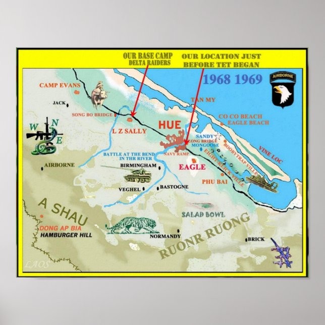 DELTA RAIDERS AO (Area of Operation) Poster (Front)