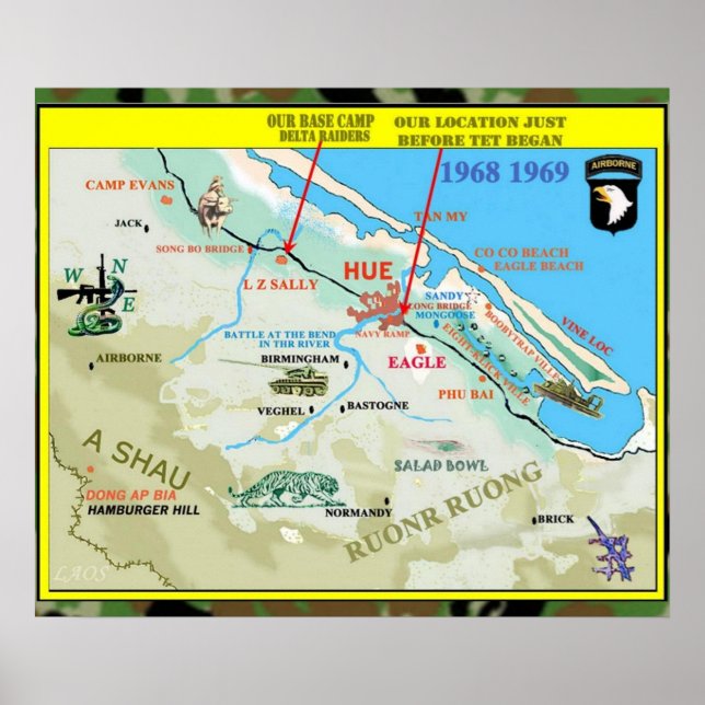 DELTA RAIDERS AO (Area of Operation) Poster (Front)