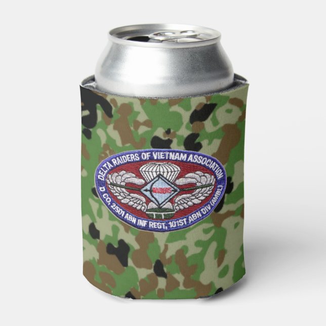 DELTA RAIDERS CAN COOLER (Can Front)