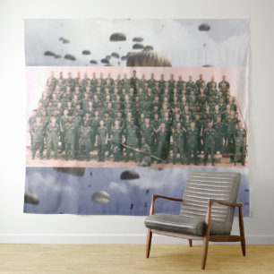 DELTA RAIDERS (CLOSE UP) TAPESTRY