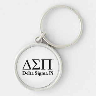 Delta Sigma Pi Classic Logo Key Ring