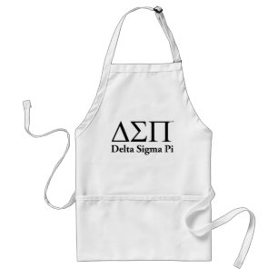 Delta Sigma Pi Classic Logo Standard Apron