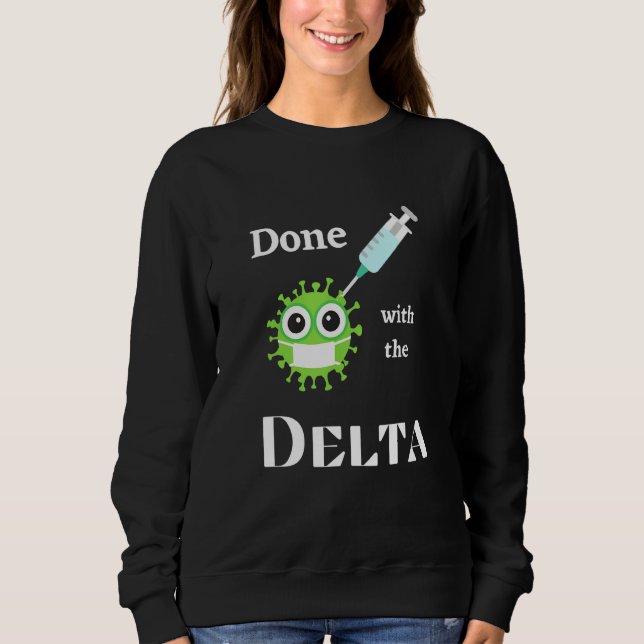 Delta Variant Sweatshirt (Front)