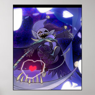 Deltarune - Jevil Graphic Poster
