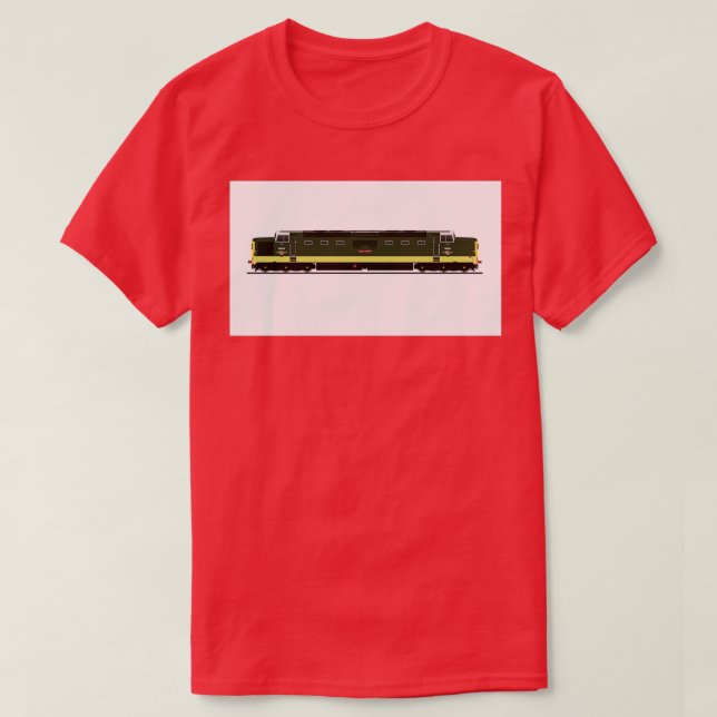DELTIC CLASS 55 LOCOMOTIVE T-Shirt (Design Front)