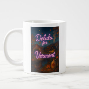 Delulu for Vermont Large Coffee Mug